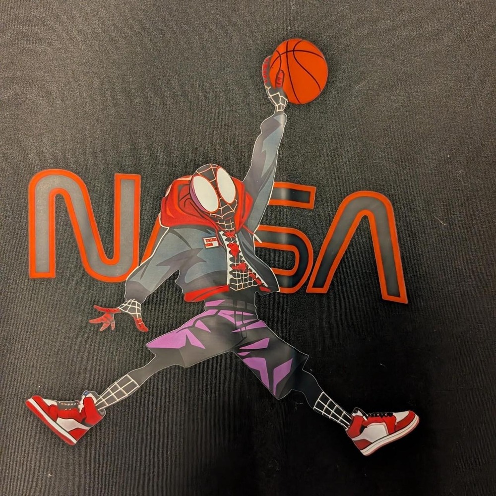 NASA spiderman men large
